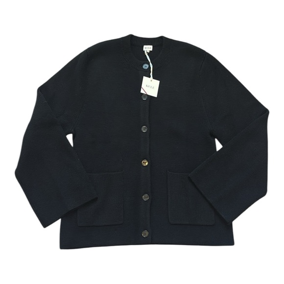 KULE The Marta Black Cardigan size Large - Picture 1 of 14